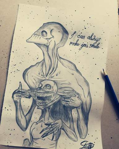 Ist Mein Erstes Mal Mit Pinsel Gut Geworden Bilder Horror Malen