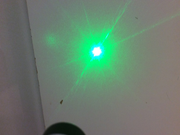 Erhält außer um solche Punkte - (Laser)