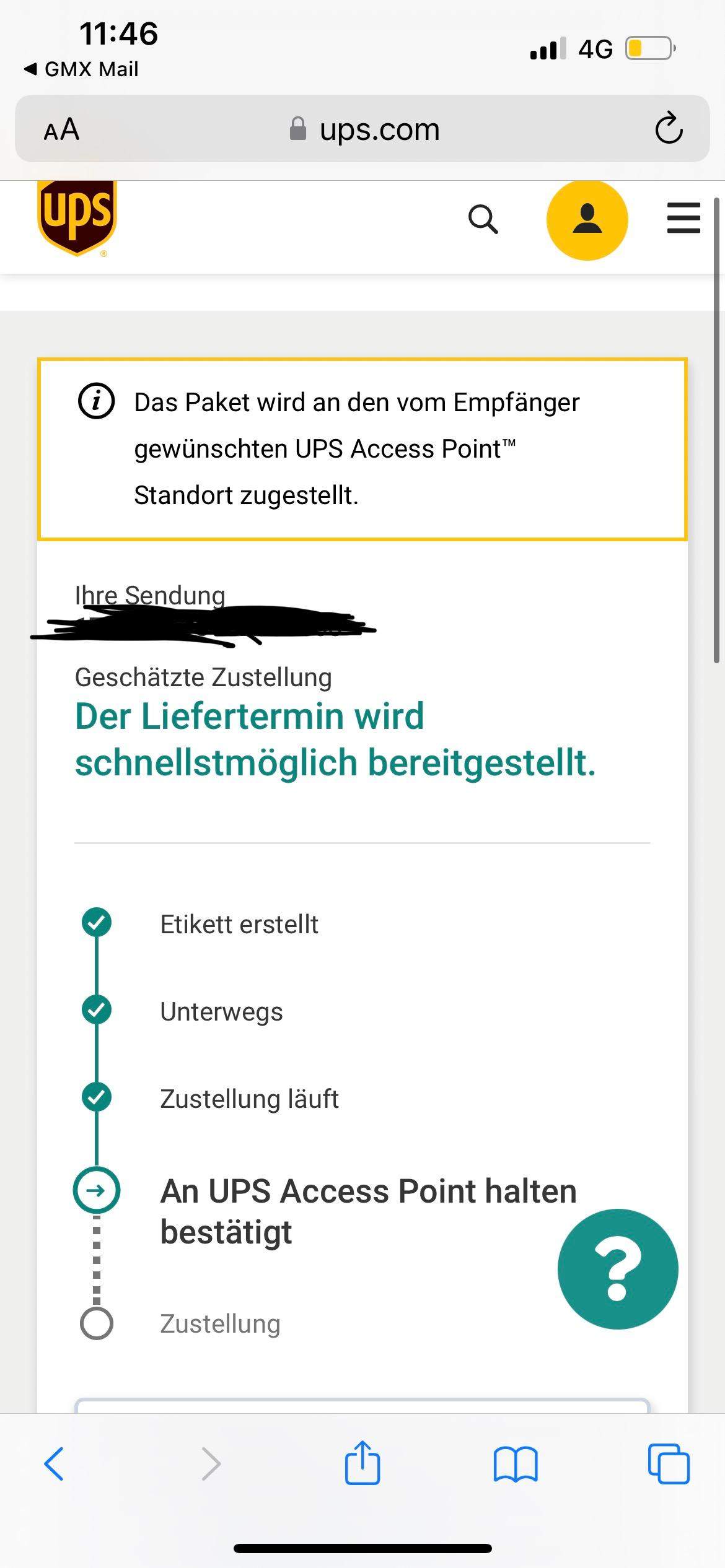 Ist mein UPS Paket angekommen? (Post, Versand, Bestellung)