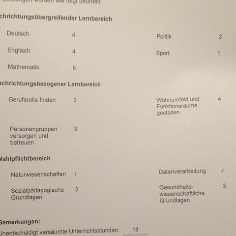 Ist Mein Zeugnis Zu Schlecht Fur Diesen Beruf Schule Arbeit Stress