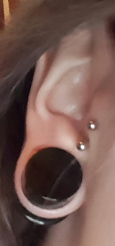 Ist Meine Haut Zu Dunn Um Weiter Zu Dehnen Ohr Tunnel Flesh Tunnel