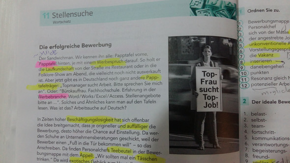 Ist Papptafel Plakat Schule Text