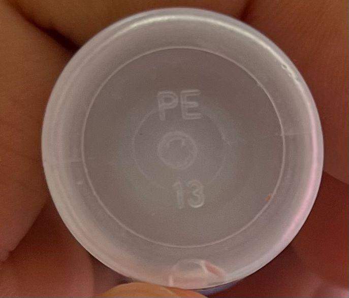 Ist PE ein Kunststoff recycling Symbol? (Plastik)