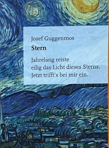 Ist Stern von Josef Guggenmos ein Gedicht?
