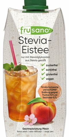 Ist Stevia-Eistee von Frusano während dem Heilfasten erlaubt?