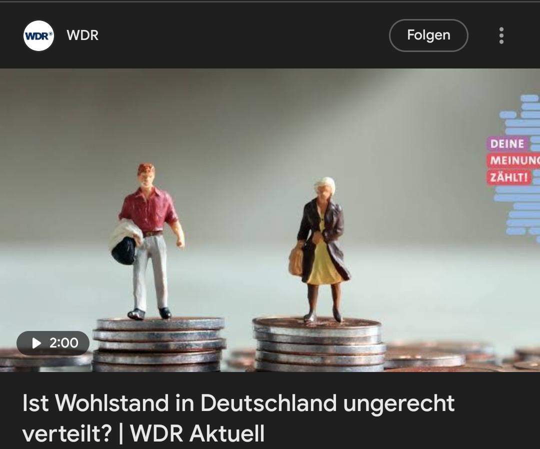 Verteilt Ist Wohlstand in Deutschland ungerecht verteilt?