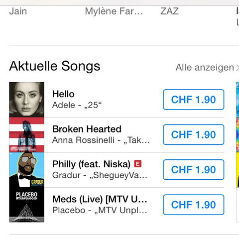 iTunes (schweiz) - (iPhone, deutsch, iTunes)