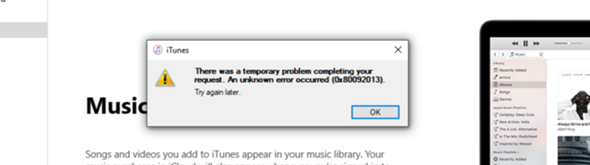 iTunes Error 9039 beheben?