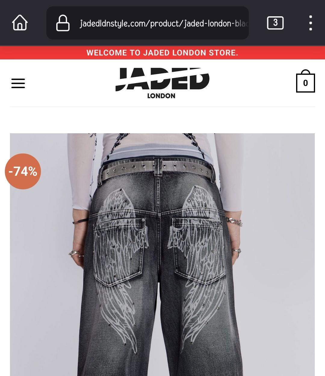 Jaded London scam seite? Marke)