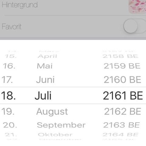 Rechts seht ihr die Jahreszahl - (Handy, Jahreszahlen)