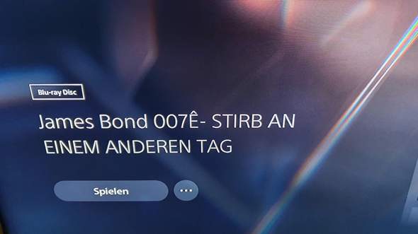 James Bond BluRay hat nach dem 007 ein Ê?