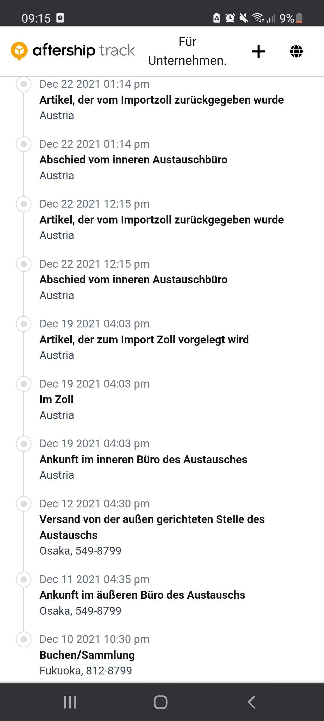 Japan Paket Zoll? (Amazon)