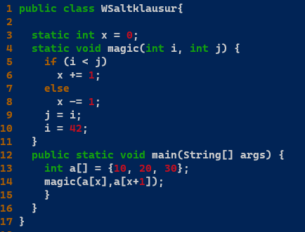 Java - Call-by-value-, reference, name? (Call-by-call)