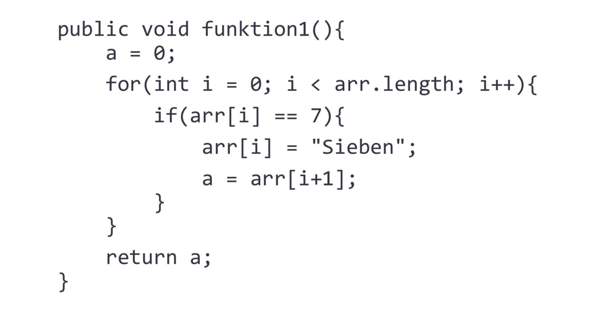 Java Arrays - Methode Funktion erklären? (Informatik ...