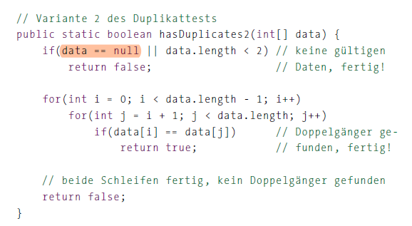 java intellij if(data == null)? (Array, IntelliJ IDEA)