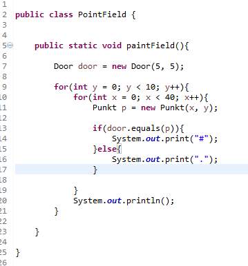 JAVA Punkt Koordinaten (Punkte)