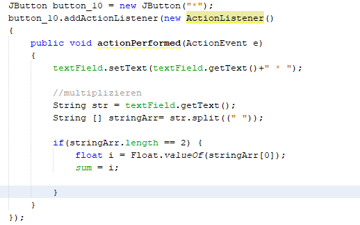 TASCHENRECHNER IN JAVA PROGRAMMIEREN intelligence overview