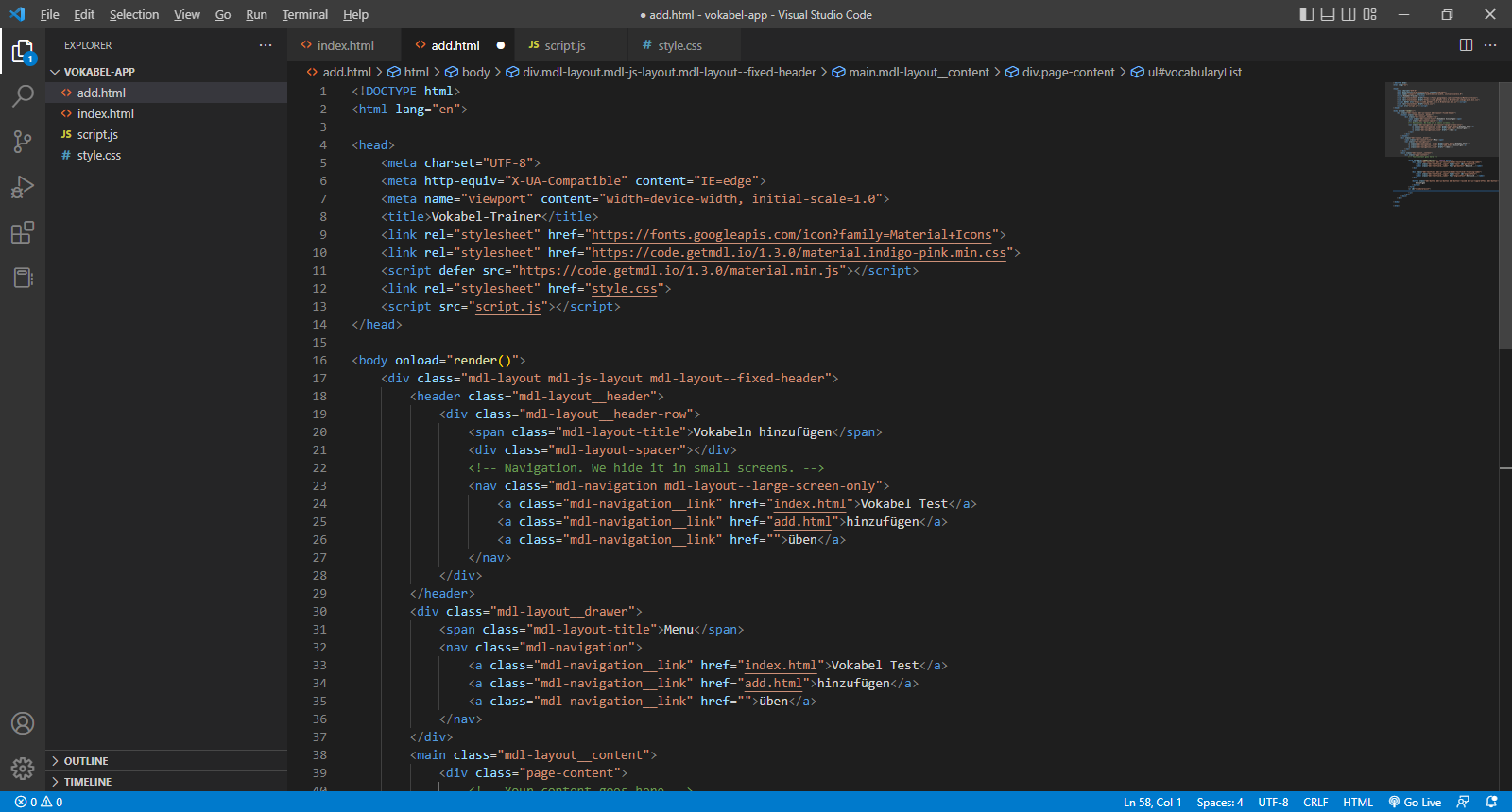 JavaScript Problem HTML