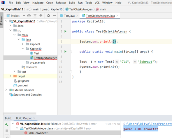 Java Fragen zum Programmieren? (Computer, Informatik, Programmiersprache)