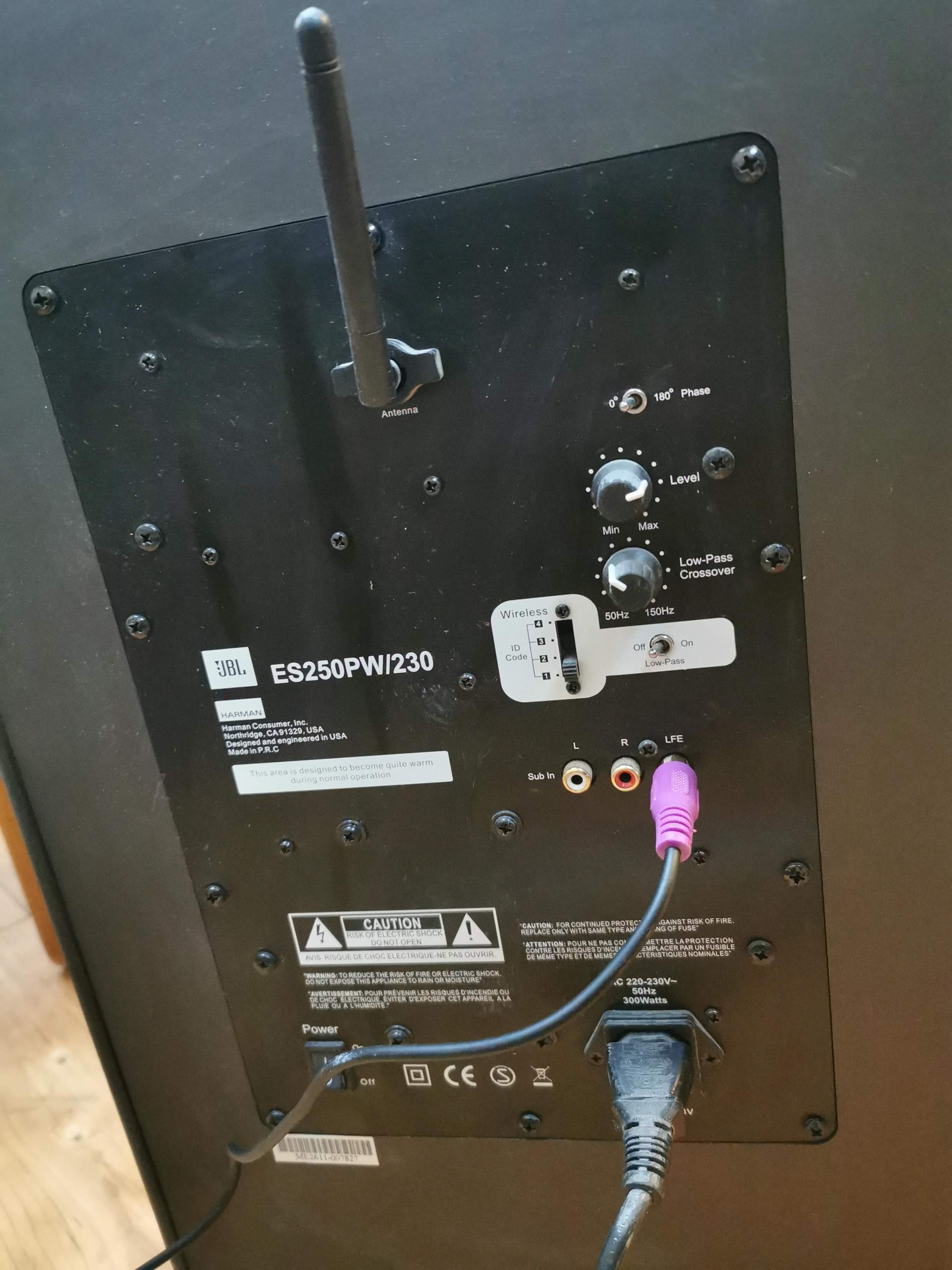 Jbl subwoofer mit reciever und pc verbinden und welche kabel benötige ich? Technik