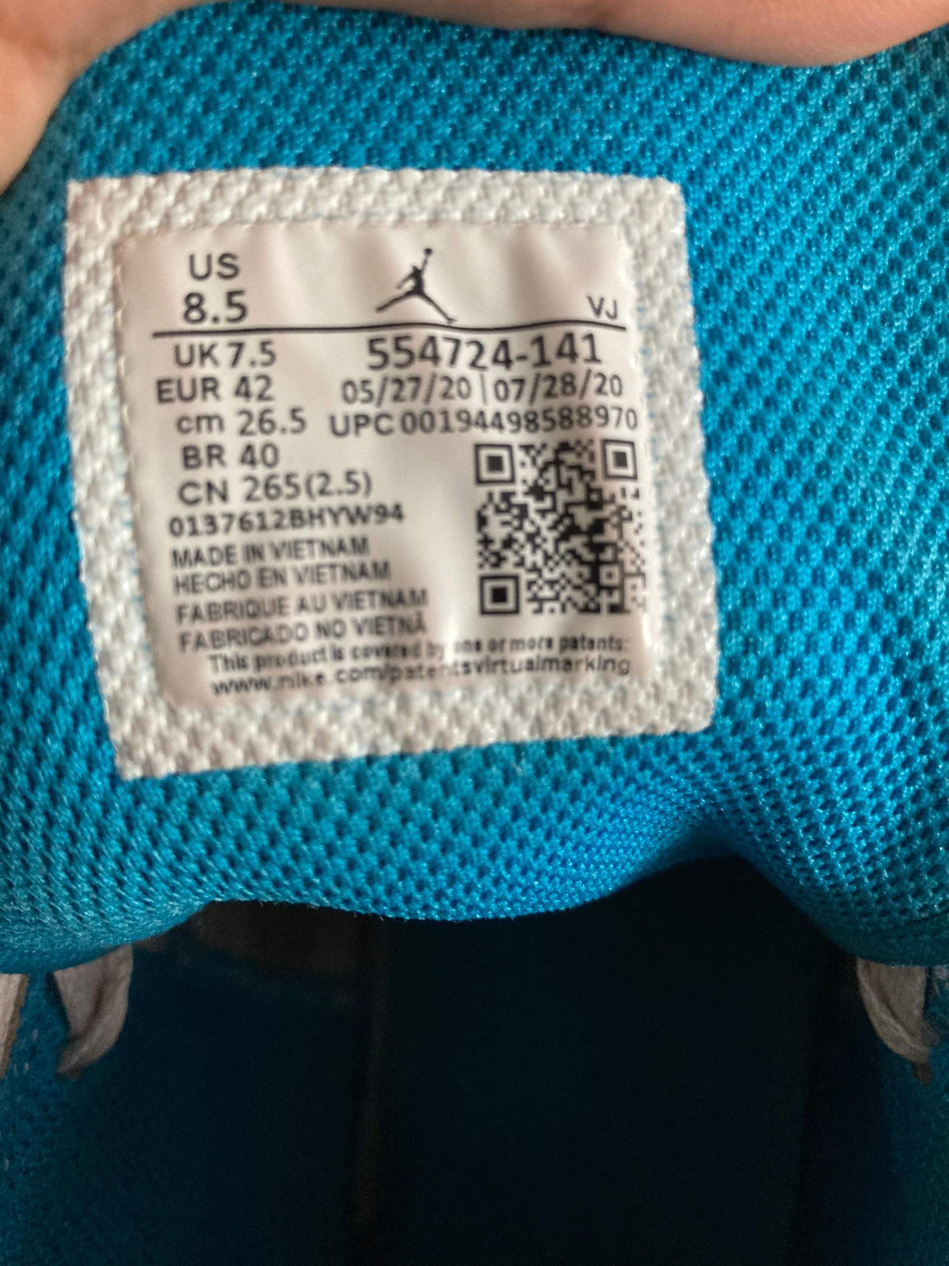 Jordan schuhgröße Clearance