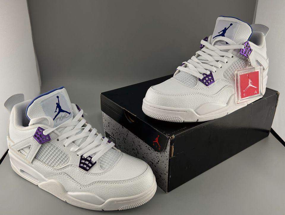 fake jordan 4 metallic purple