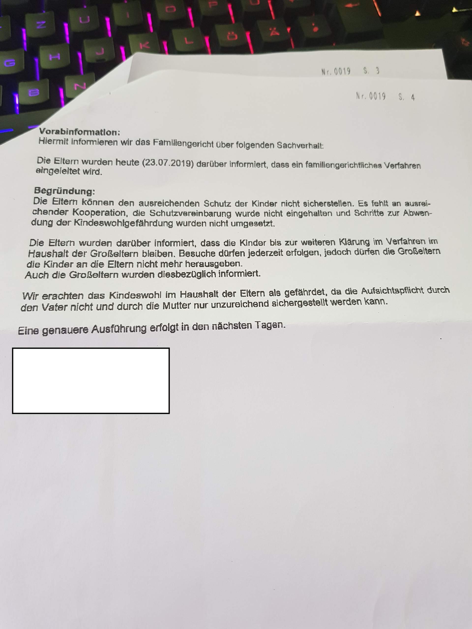 Jugendamt bei Polizei Anzeigen wegen Falsch aussage?