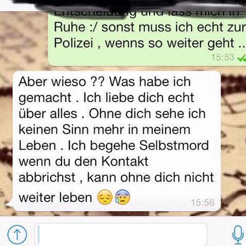 selbstmord wegen liebe