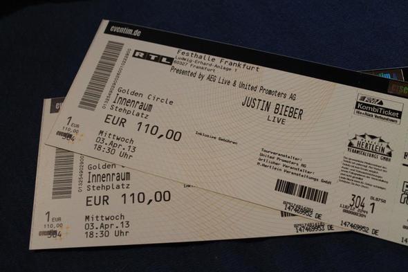 Justin Bieber Konzerttickets (Freizeit, Konzert, Konzertkarten) Justin Bieber Konzerttickets (Freizeit, Konzert, Konzertkarten)