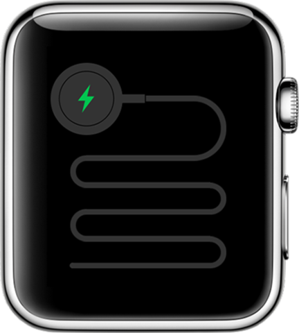 Kabel-Symbol an der Apple Watch?