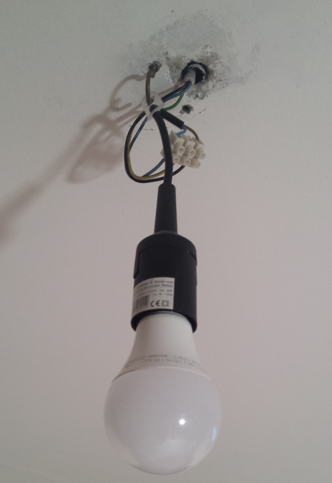 Lampe Anschliessen 2 Kabel Altbau Caseconrad Com