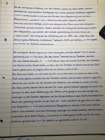 Kafka Vor Dem Gesetz Inhaltsangabe Fur Darauf Folgende Analyse Und Interpretation So Moglich Verbesserungsvorschlage Oder Anmerkungen Erwunscht Schule Deutsch Parabel