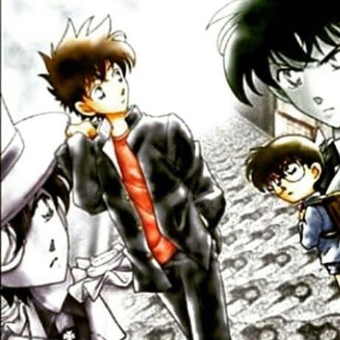 Kaito Kuroba Shinichi Kudo Detektiv Conan Conan Kaito Kid