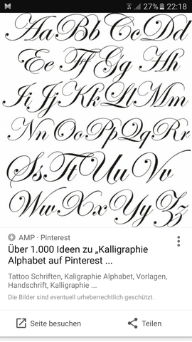 Kalligraphie Schriftzug Schreiben Schrift Fuller