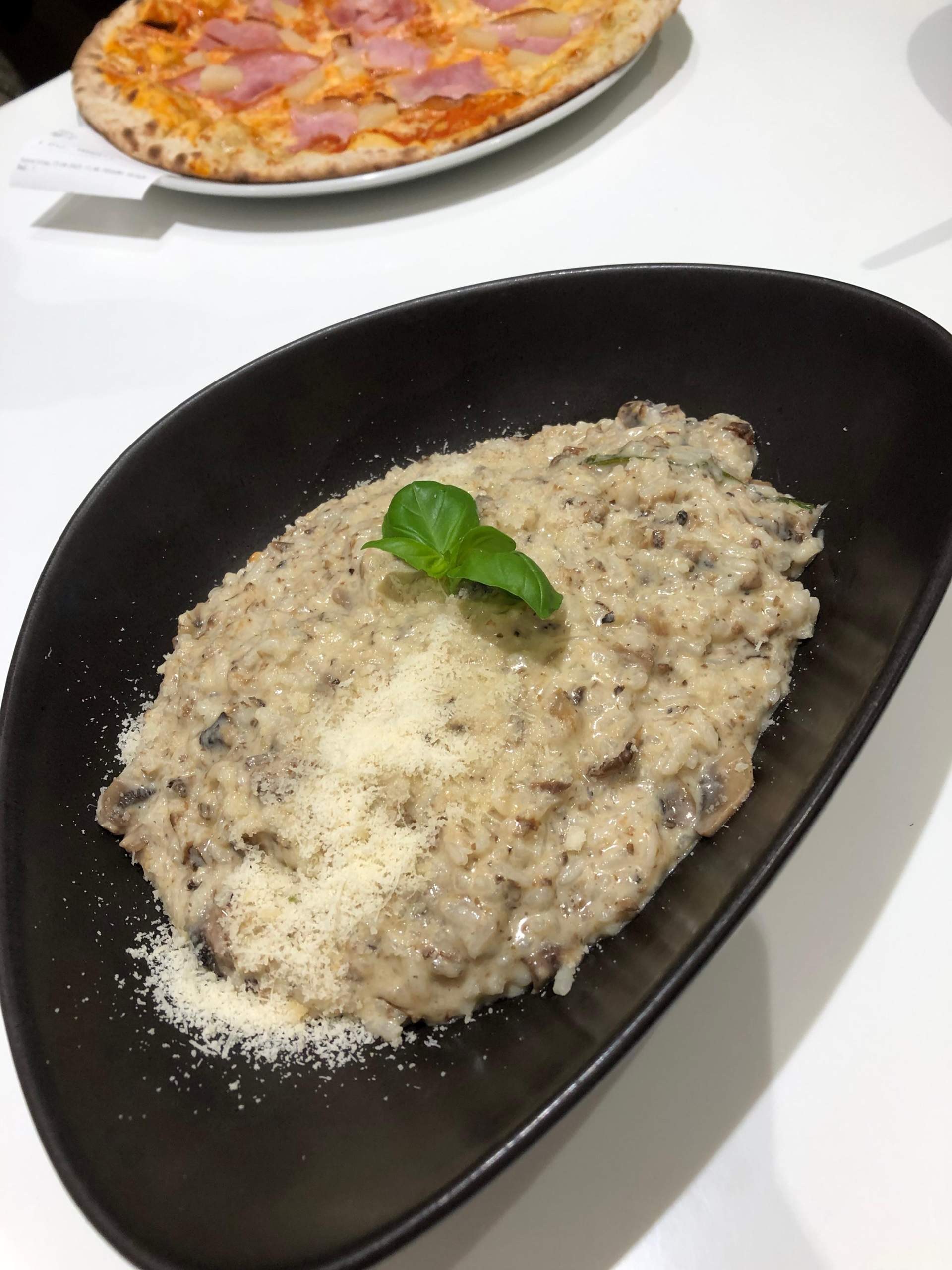 Kalorien Risotto mit Pilzen? (Pilze, Italienisch, Mittagessen)