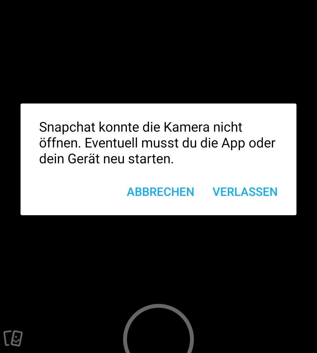 Kamera geht auf allen apps nicht mehr? (Samsung)
