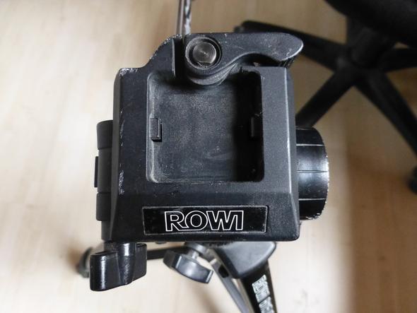 Kamera-Schnellspannplatte für ROWI 6115 VF, gibt es Alternativen?
Kann man bei diesem Stativ den Kopf abschrauben?