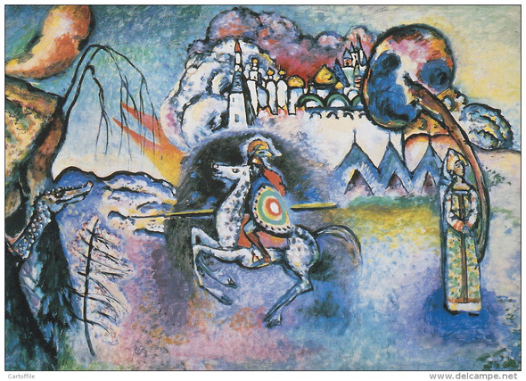 Kandinsky Richtiges Bild Schule Kunst Hausaufgaben