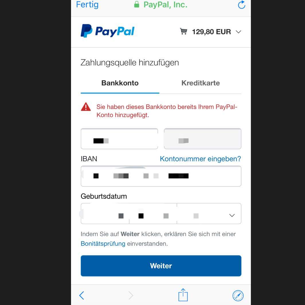 Paypal Kann Mich Nicht Einloggen