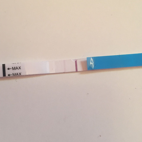 mein test - (Schwangerschaft, schwanger, Baby)