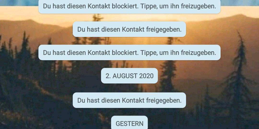 Lesen whatsapp blockiert gruppe nachrichten