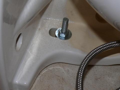 Waschbeckenaufhängung - (Sanitär, Schleifen, Keramik)