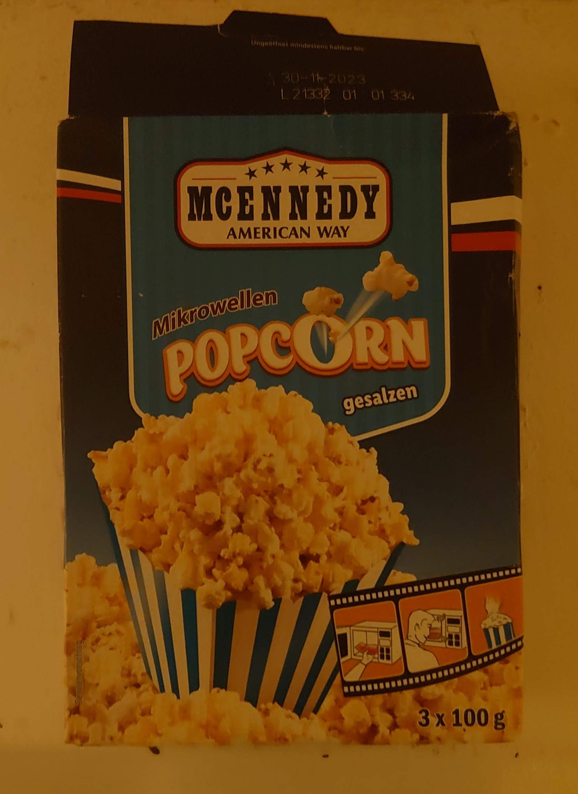 Kann dieses Mikrowellen Popcorn schlecht werden? Mindesthaltbarkeitsdatum) (Geschmack, Haltbarkeit