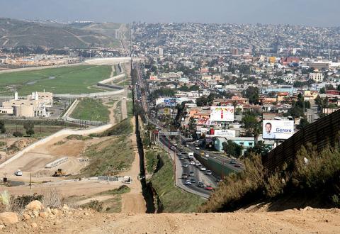 Border_Mexiko_USA - (Reise, USA, Visum)