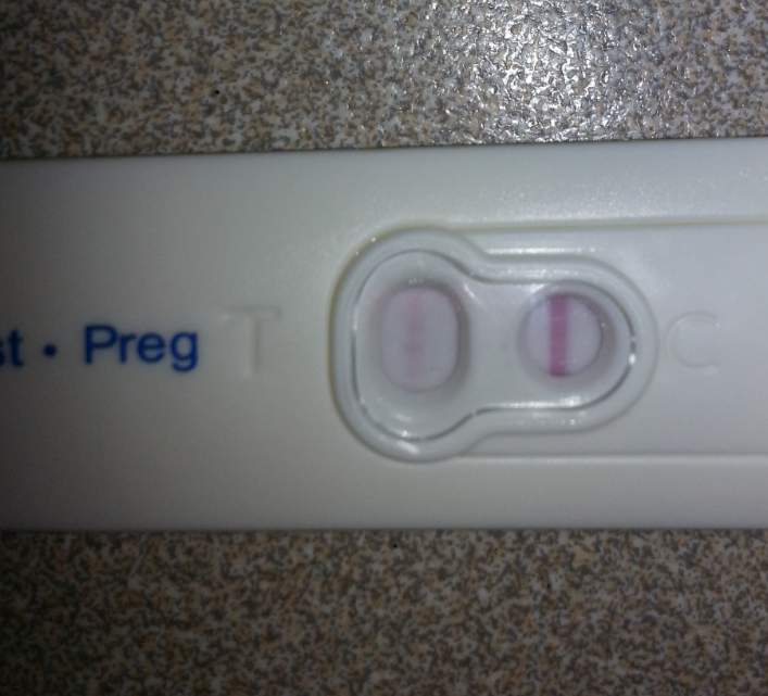 Schwangerschaftstest positiv nach wie ausschabung lange 2 Wochen