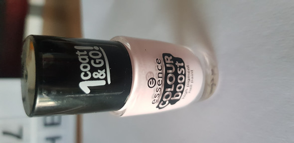 - (Nagellack, rosa)