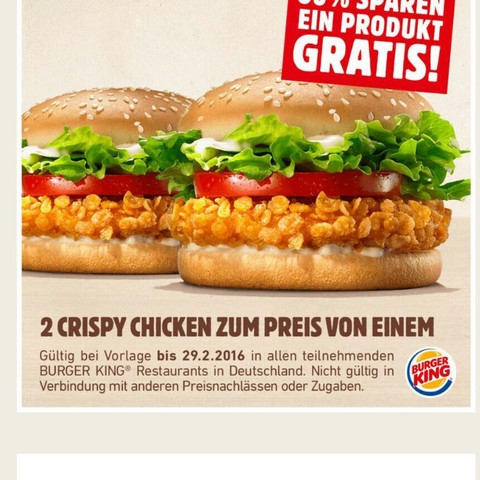 Bild 1 - (Fast Food, Burger King, verklagen)