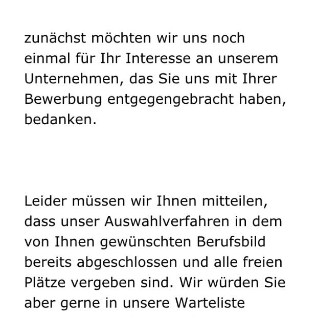 Kann Ich Das Abwarten Fur Eine Ruckmeldung Vergessen Und Wieso Ist Das Auswahlverfahren Bereits Abgeschlossen Obwohl Ich Noch Dabei War Bild Studium Bewerbung Rückmeldung Vorstellungsgespräch