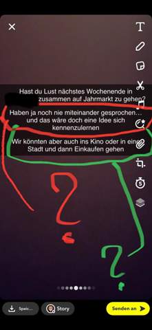 Kann ich das meinen crush so frage? (Mädchen)