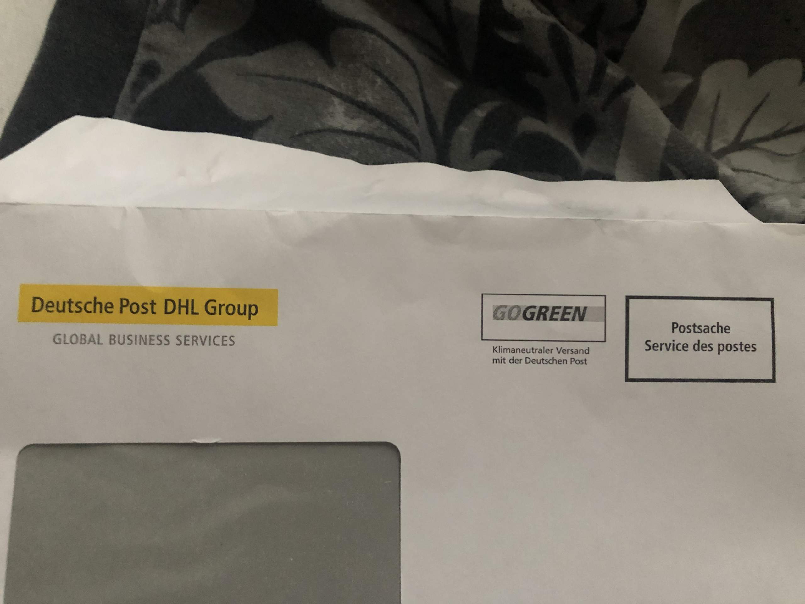 Kann ich den Brief Umschlag nochmal verwenden weil ist ja keine